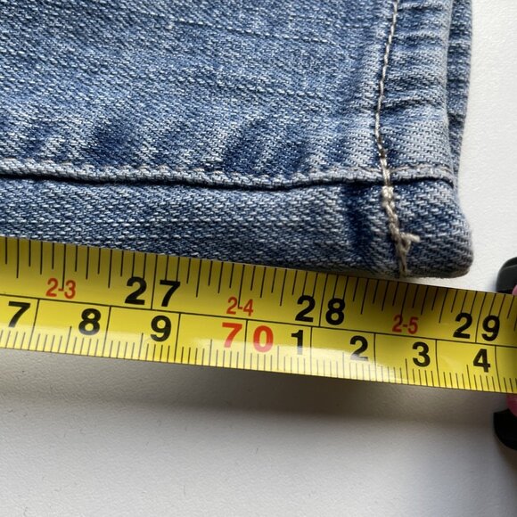 Kut from the Kloth Low Rise Jeans Womens 2 Blue Denim Katy Straight Stretch Y2K - Picture 12 of 12